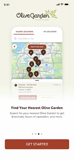 Olive Garden Italian Kitchen screenshot 1