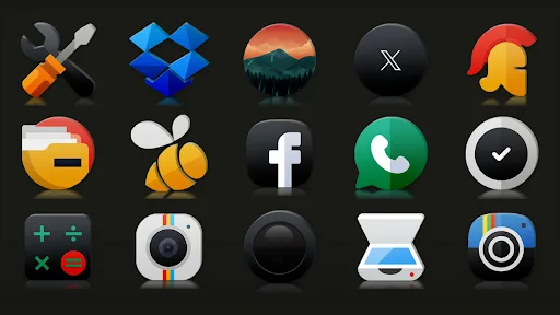 Darko 2 - Icon Pack screenshot 1