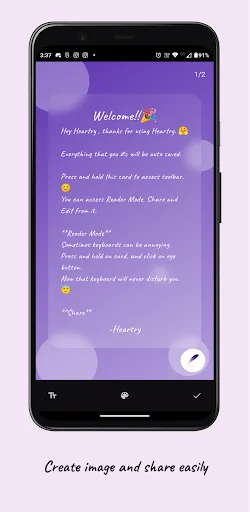 Heartry - An App for Writers screenshot 4