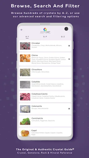 Crystal Guide® Pocket Edition screenshot 2