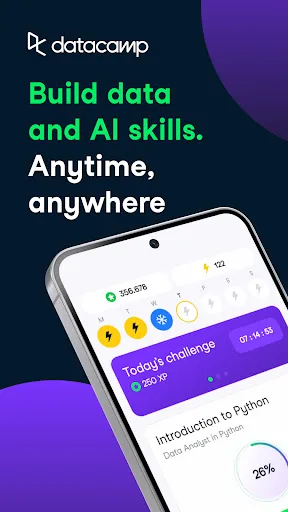 DataCamp: Learn Coding & AI screenshot 1