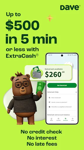 Dave: Credit, Cash & Money App screenshot 1