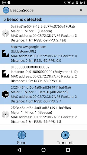 Beacon Scope screenshot 1