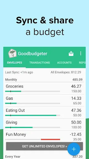Goodbudget: Budget & Finance screenshot 1