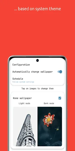 Dark/Light Wallpaper Scheduler screenshot 3