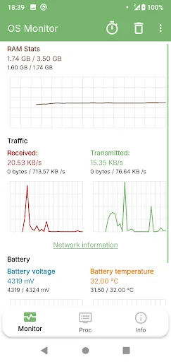 OS Monitor: system manager screenshot 1