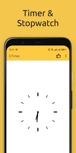 CTimer: timer & stopwatch screenshot 1