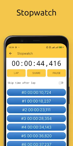CTimer: timer & stopwatch screenshot 5