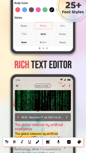 Notes : Color Folders & To-dos screenshot 4
