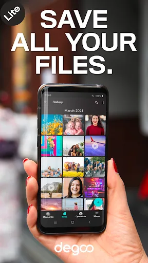Degoo Lite: 20 GB Cloud Drive screenshot 1