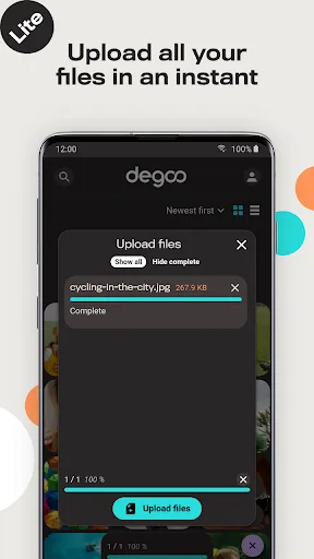 Degoo Lite: 20 GB Cloud Drive screenshot 3