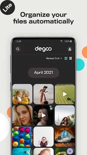 Degoo Lite: 20 GB Cloud Drive screenshot 4