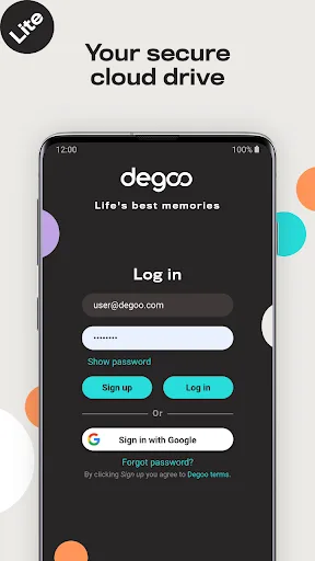 Degoo Lite: 20 GB Cloud Drive screenshot 5