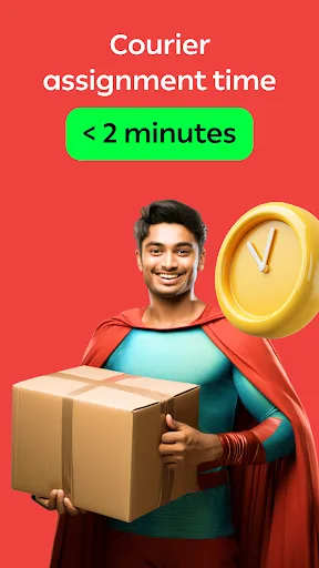 Wefast: Parcel Delivery App screenshot 2