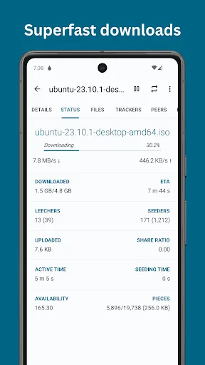 Flud - Torrent Downloader screenshot 2