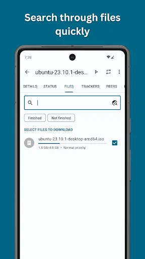 Flud - Torrent Downloader screenshot 5