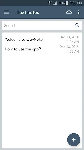 ClevNote - Notepad, Checklist screenshot 2