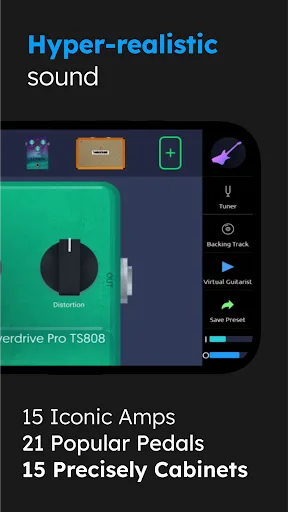 Guitar Effects, Amp - Deplike screenshot 2
