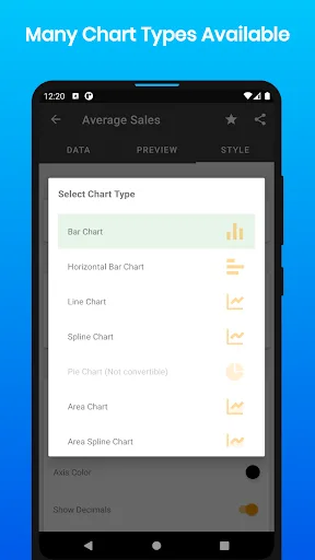 Chart Maker Pro - Create Chart screenshot 2
