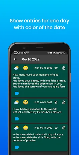P.Diary:colorful memo,mood screenshot 2