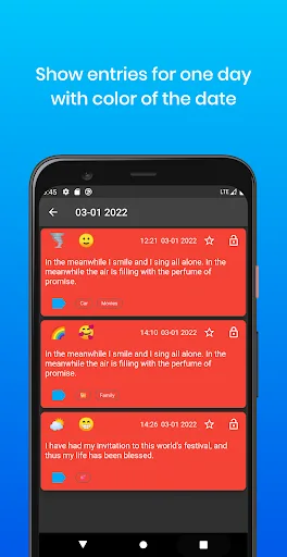 P.Diary:colorful memo,mood screenshot 3