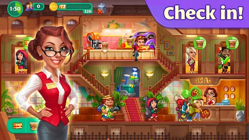 Grand Hotel Mania: Hotel games screenshot 2