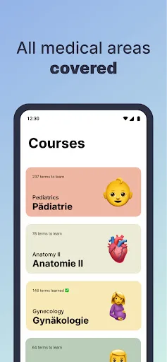 Medical German Language screenshot 2