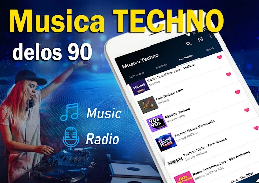 Techno Music App screenshot 1