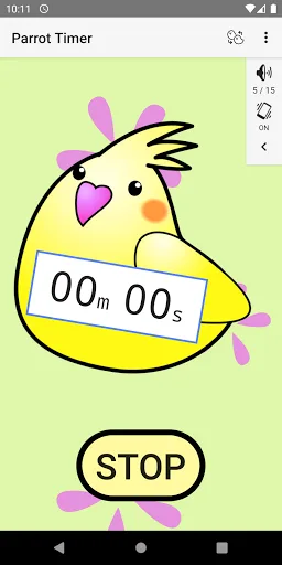 Cute timer app :Parrot Timer screenshot 3