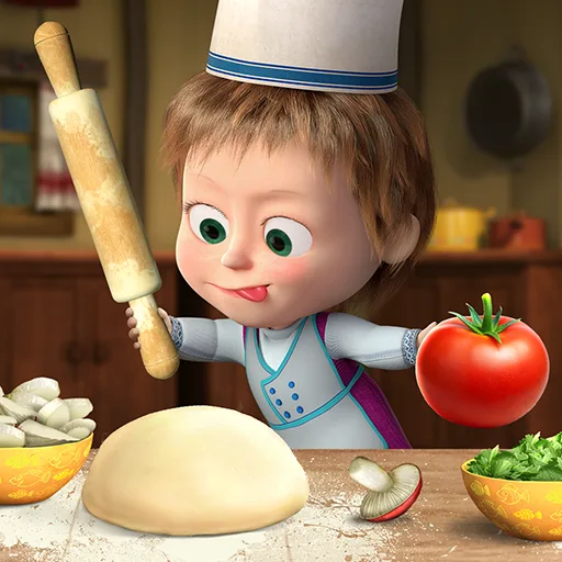 Маша и Медведь: Пиццерия Игра!