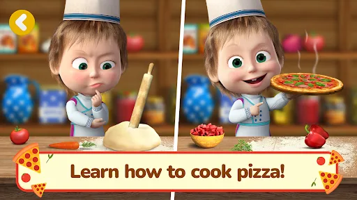 Masha y el Oso Juegos de Pizza screenshot 4