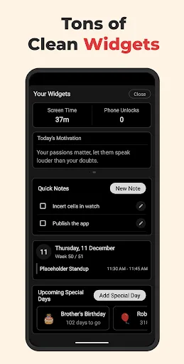 Minimal: Detox Home Launcher screenshot 3