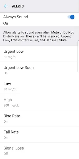 Dexcom G6 screenshot 4
