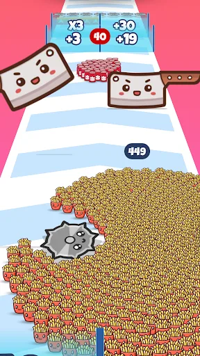Food Run - Crowd Control Game screenshot 3