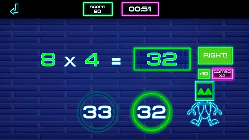 Times tables for kids & MATH-E screenshot 3