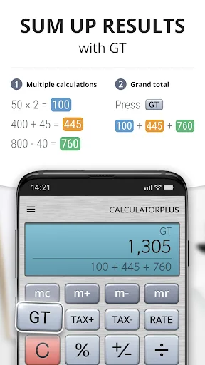 Calculator Plus screenshot 2