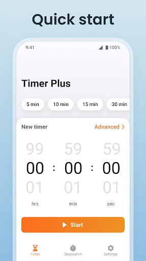 Multi Timer: Timer + Stopwatch screenshot 1