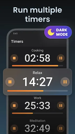Multi Timer: Timer + Stopwatch screenshot 4