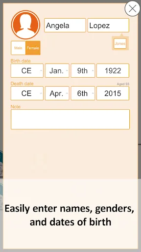 Quick Family Tree screenshot 4