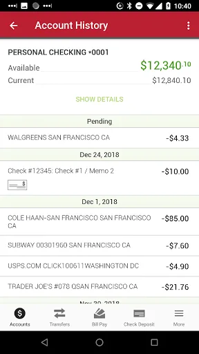 Bank Five Nine screenshot 2