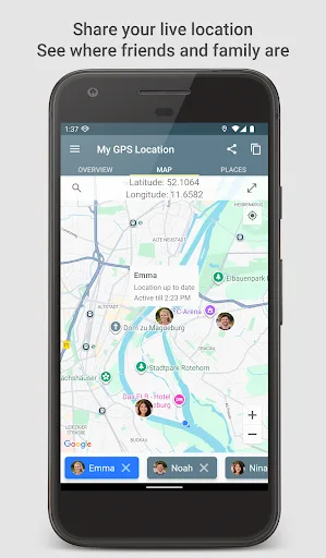 My GPS Location: Realtime GPS screenshot 1