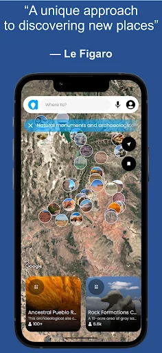 Around Us: Travel guide & maps screenshot 1