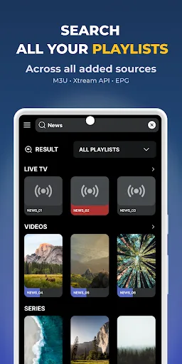 DIIXTREAM IPTV Player screenshot 4