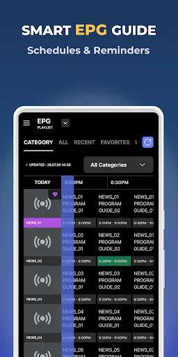 DIIXTREAM IPTV Player screenshot 5