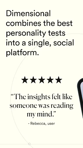 Dimensional Personality Test screenshot 1