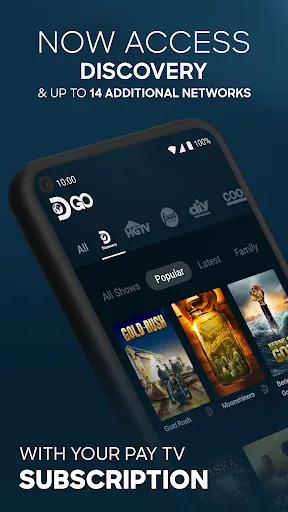 Discovery GO - Watch with TV screenshot 1