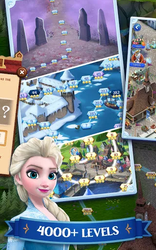 Disney Frozen Free Fall screenshot 3