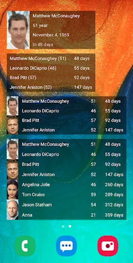 Birthdays screenshot 3