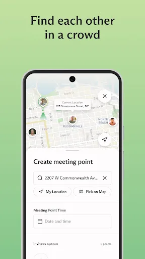 Gather: Share Family Locations screenshot 1