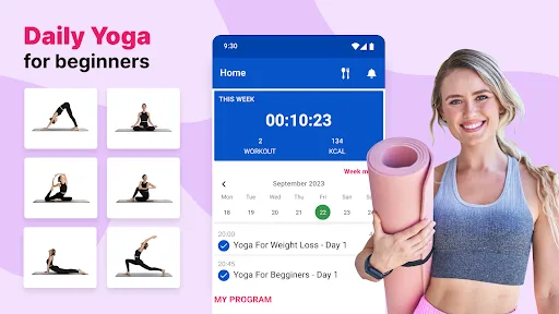 Daily Yoga For Beginners screenshot 1